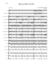 Que Le Dice Un Pez for Elementary Mariachi Orff Ensemble (5/40)