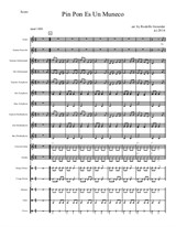 Pin Pon Es Un Muñeco for Elementary Mariachi Orff Ensemble (18/40)