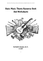 Basic Music Theory Resource Book and Worksheets