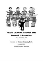 Project 2020 for Beginner Band Resource Books - Baritone (T.C.) Book