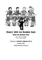 Project 2020 for Beginner Band Resource Books - Tenor Sax Book